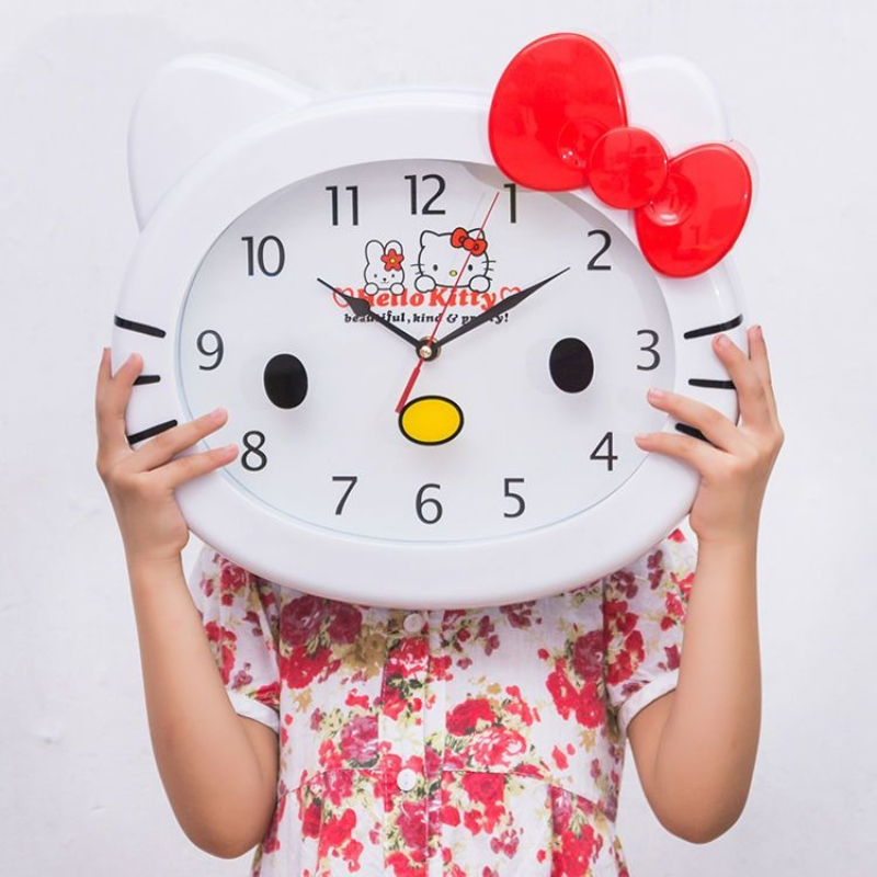 Home Improvement Tv Show - Cute Sanrio HelloKitty Silent Wall Clock