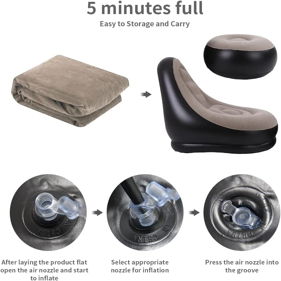 2Pcs Lazy Sofa Inflatable Chai - Home Improvement Furniture ulasan dan harga