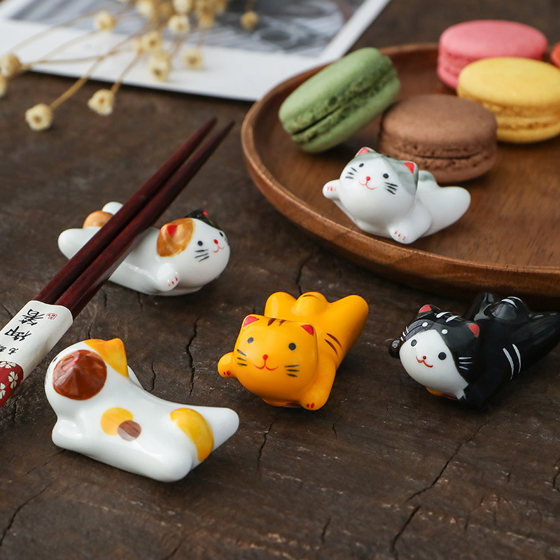 Flying Cat Ceramic Chopstick R - Home Improvement Kitchen ulasan dan harga