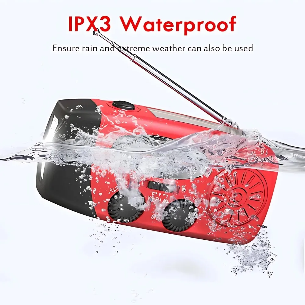 Portable Solar Hand Crank Emer - Home Improvement Show ulasan dan harga