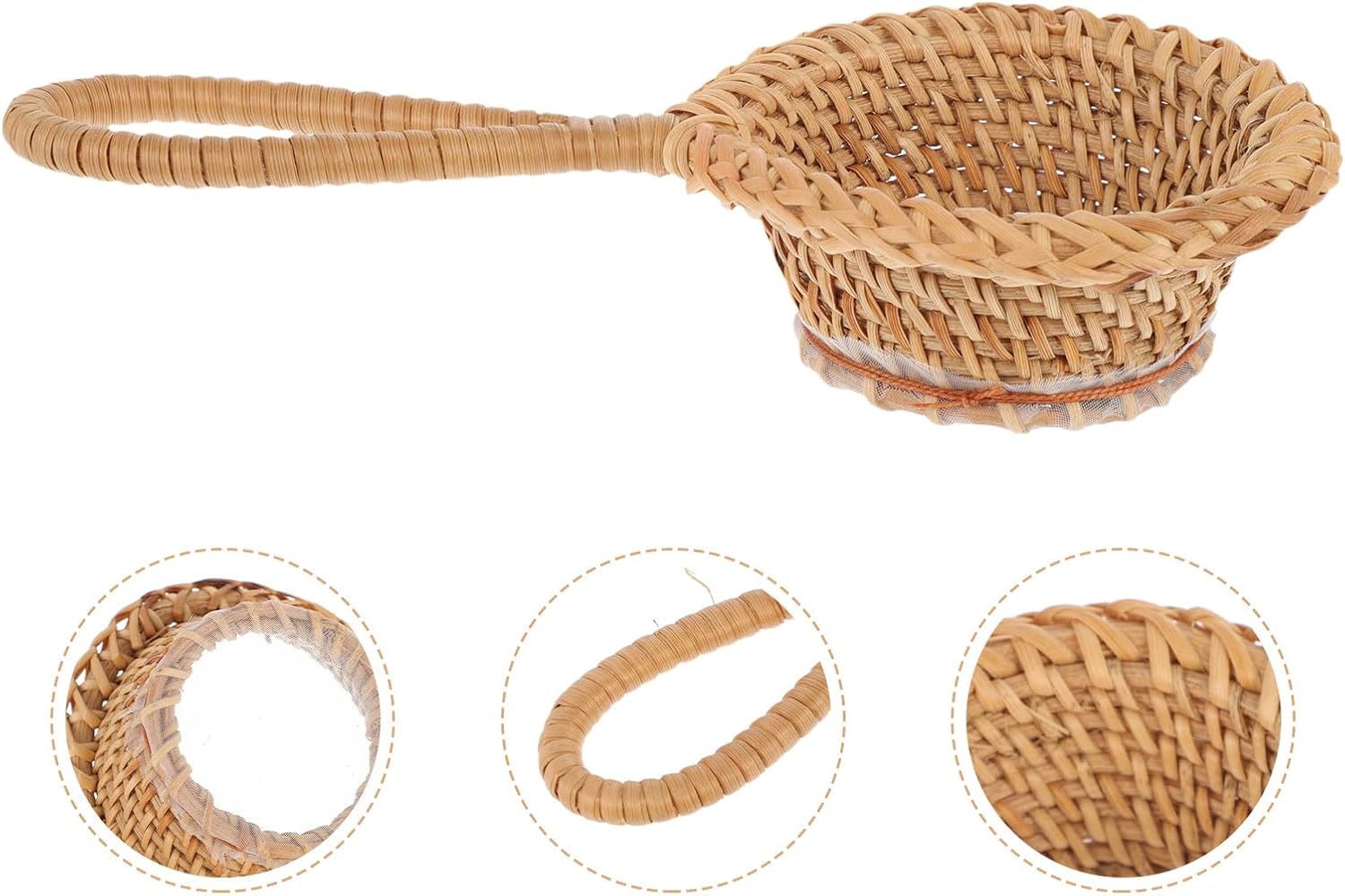 Rattan Tea Strainer Handmade T - Home Improvement Kitchen ulasan dan harga