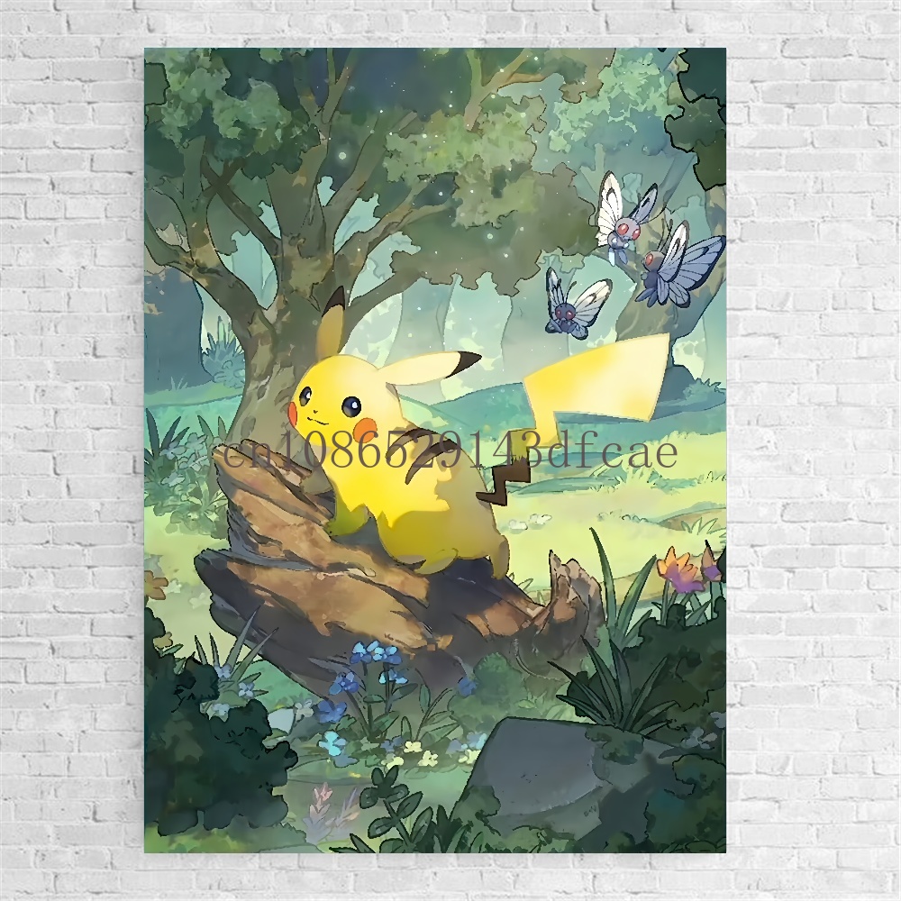 Pokemon Anime Cartoon Canvas P - Home Improvement Tv Show ulasan dan harga