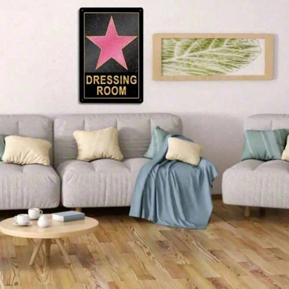 Pink Star Aluminum Tin Sign Ae - Home Improvement Show ulasan dan harga