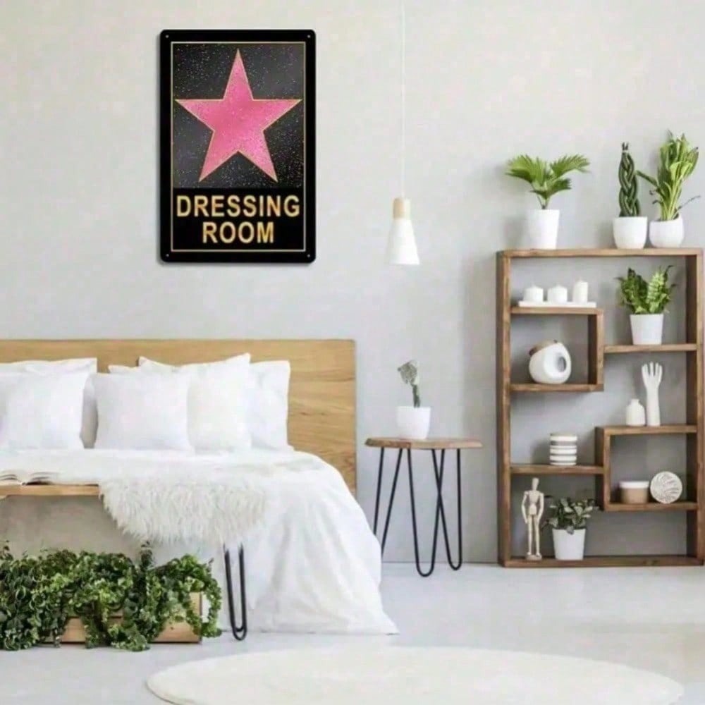 Pink Star Aluminum Tin Sign Ae - Home Improvement Show ulasan dan harga
