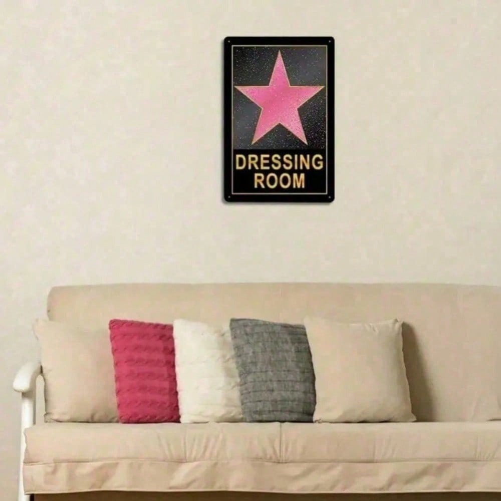 Pink Star Aluminum Tin Sign Ae - Home Improvement Show ulasan dan harga