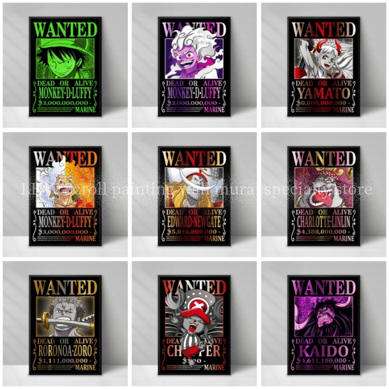 Famous Anime ONE PIECE Wanted  - Home Improvement Furniture ulasan dan harga