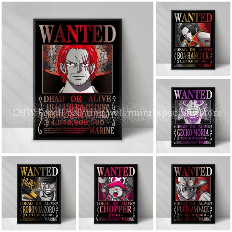 Famous Anime ONE PIECE Wanted  - Home Improvement Furniture ulasan dan harga