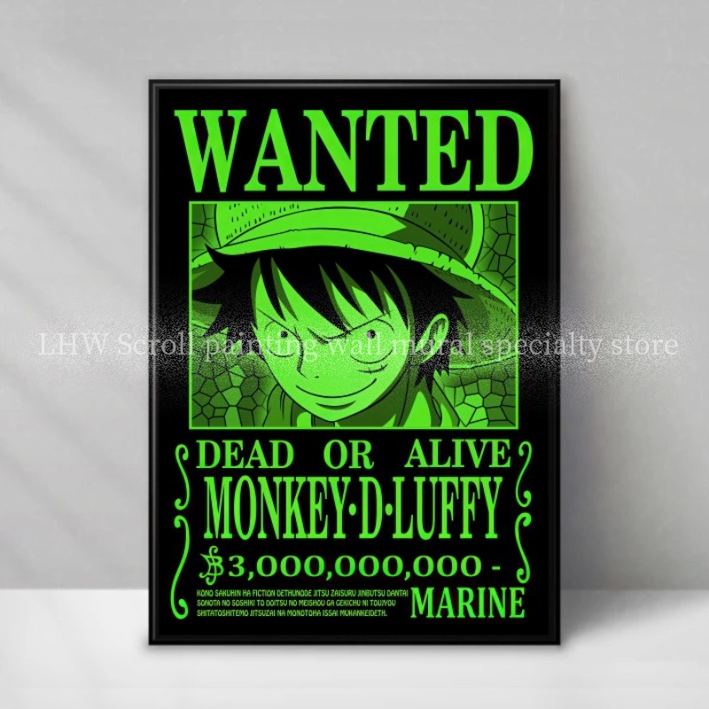 Famous Anime ONE PIECE Wanted  - Home Improvement Furniture ulasan dan harga