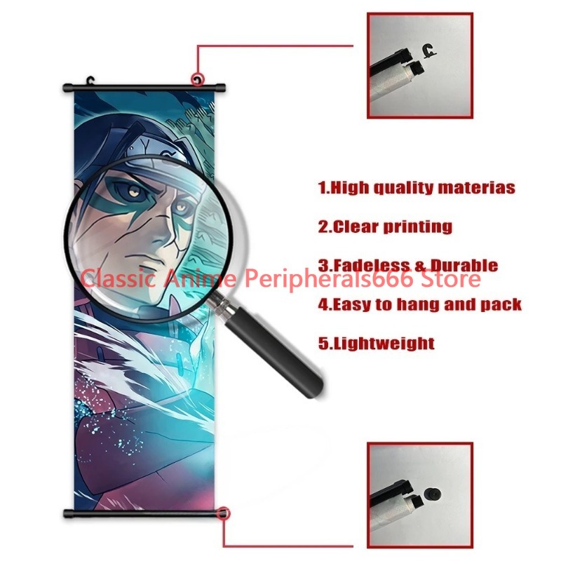 Naruto Hanging Painting Canvas - Home Improvement Tv Show ulasan dan harga