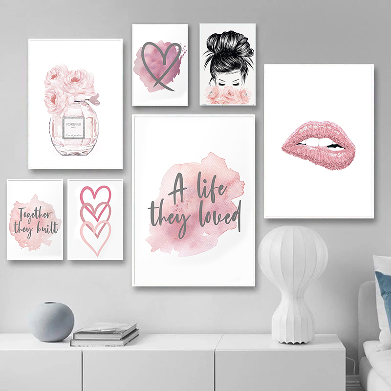 Fashion Simple Pink Love perfu - Home Improvement Show ulasan dan harga