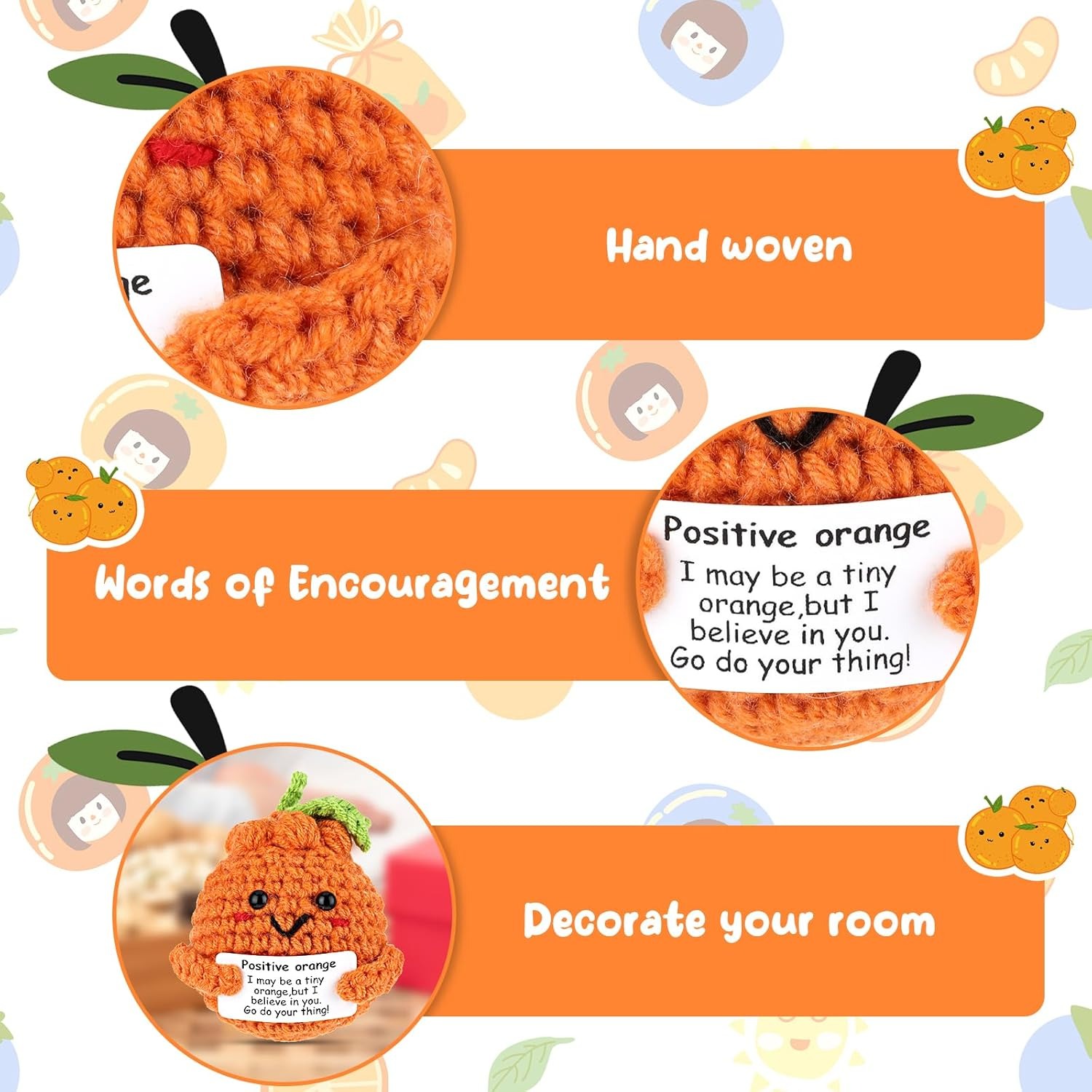 1pc Creative Crocheted Plush D - Home Improvement Furniture ulasan dan harga