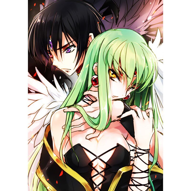 Code Geass Unframed Canvas Pos - Home Improvement Furniture ulasan dan harga
