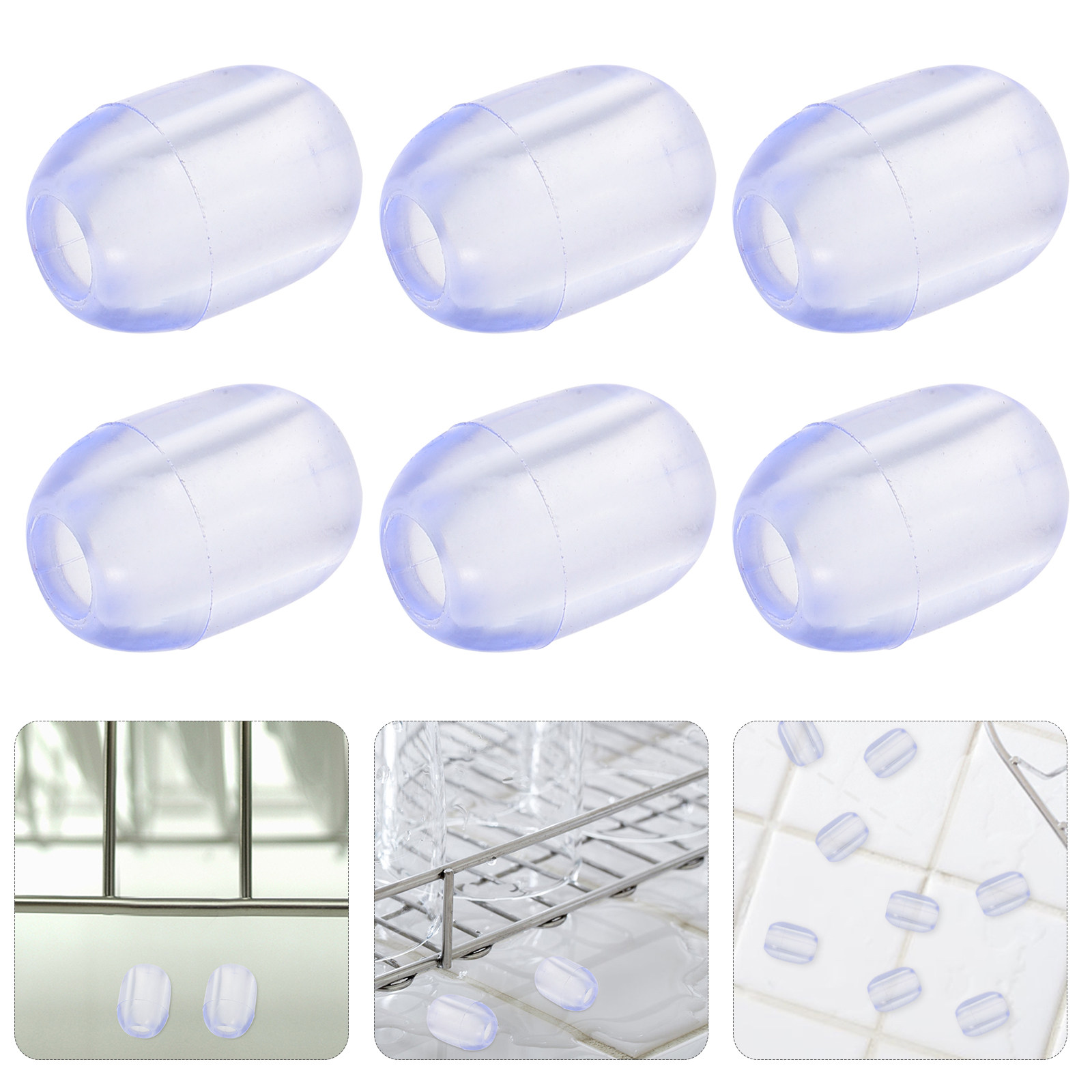 10Pcs Rubber Sink Rack Feet Pr - Home Improvement Kitchen ulasan dan harga