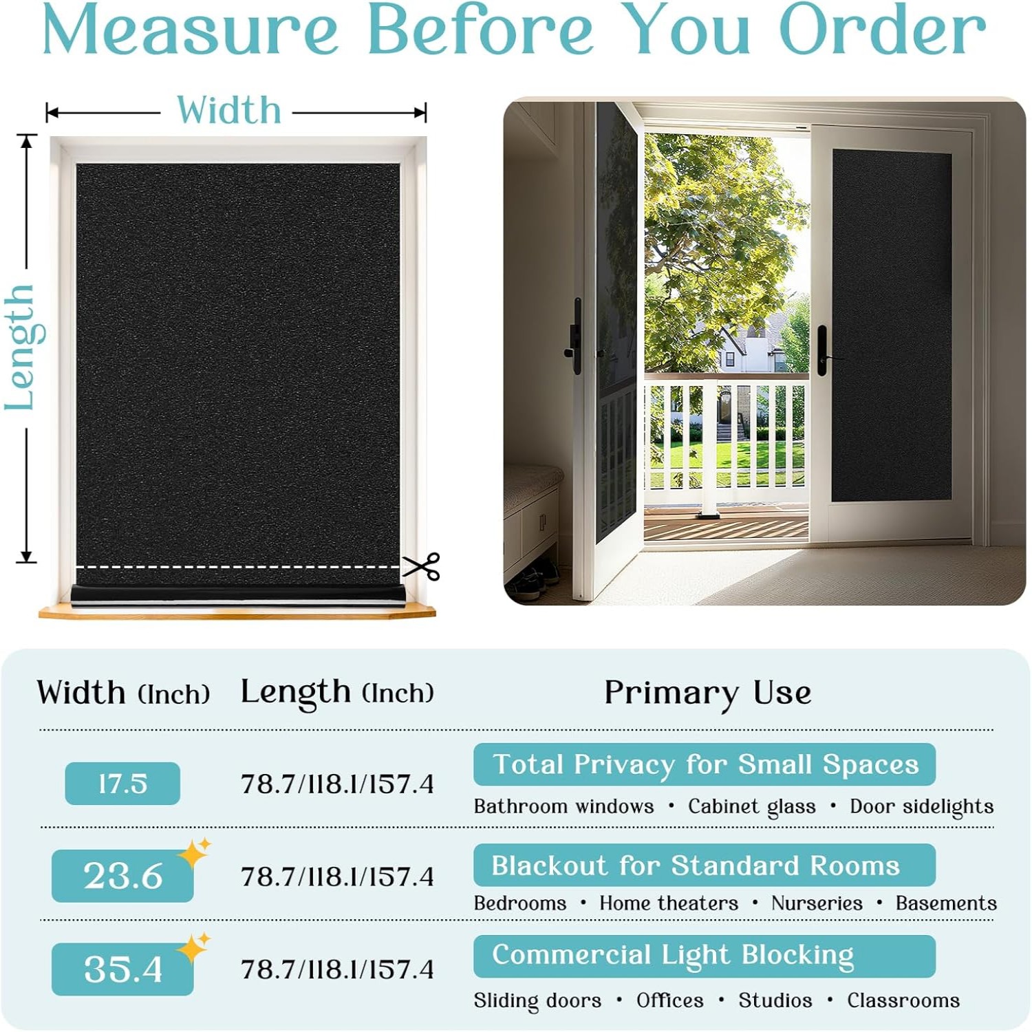 Blackout Window Film Kit, Fros - Home Improvement Show ulasan dan harga